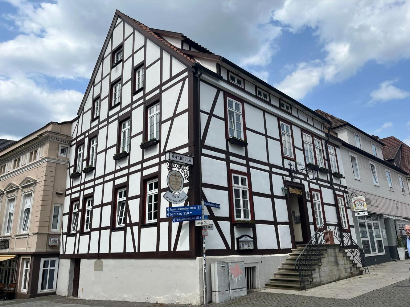 Hotel Brauhaus Bückeburg Esterno foto
